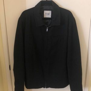 Men’s Old Navy Black Jacket Wool